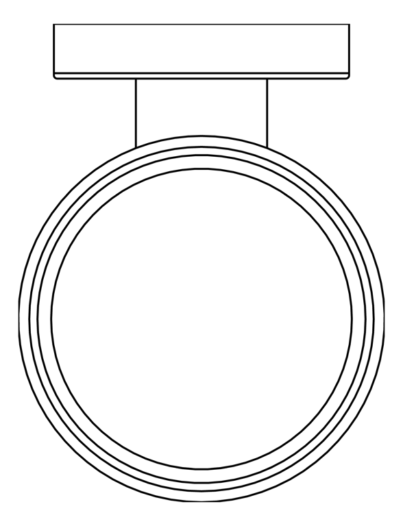 Plan Image of TumblerHolder Phoenix Radii WithTumbler RoundPlate