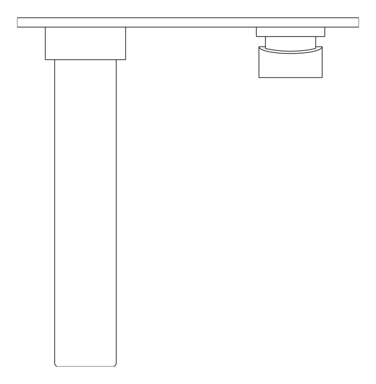 Plan Image of MixerSet Wall Phoenix Gloss Basin