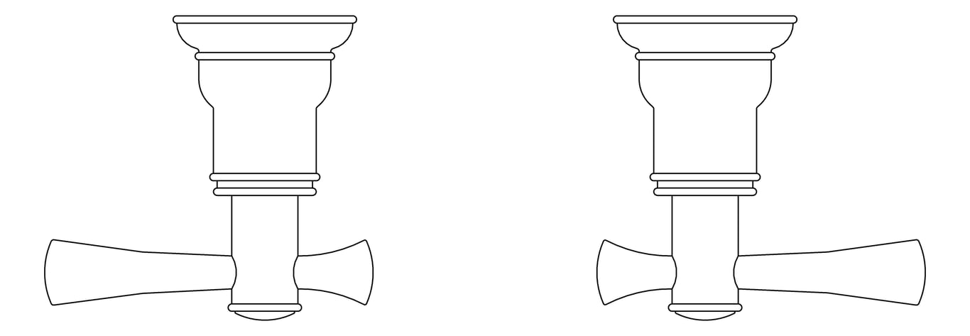 Plan Image of MixerTap Wall Phoenix Cromford
