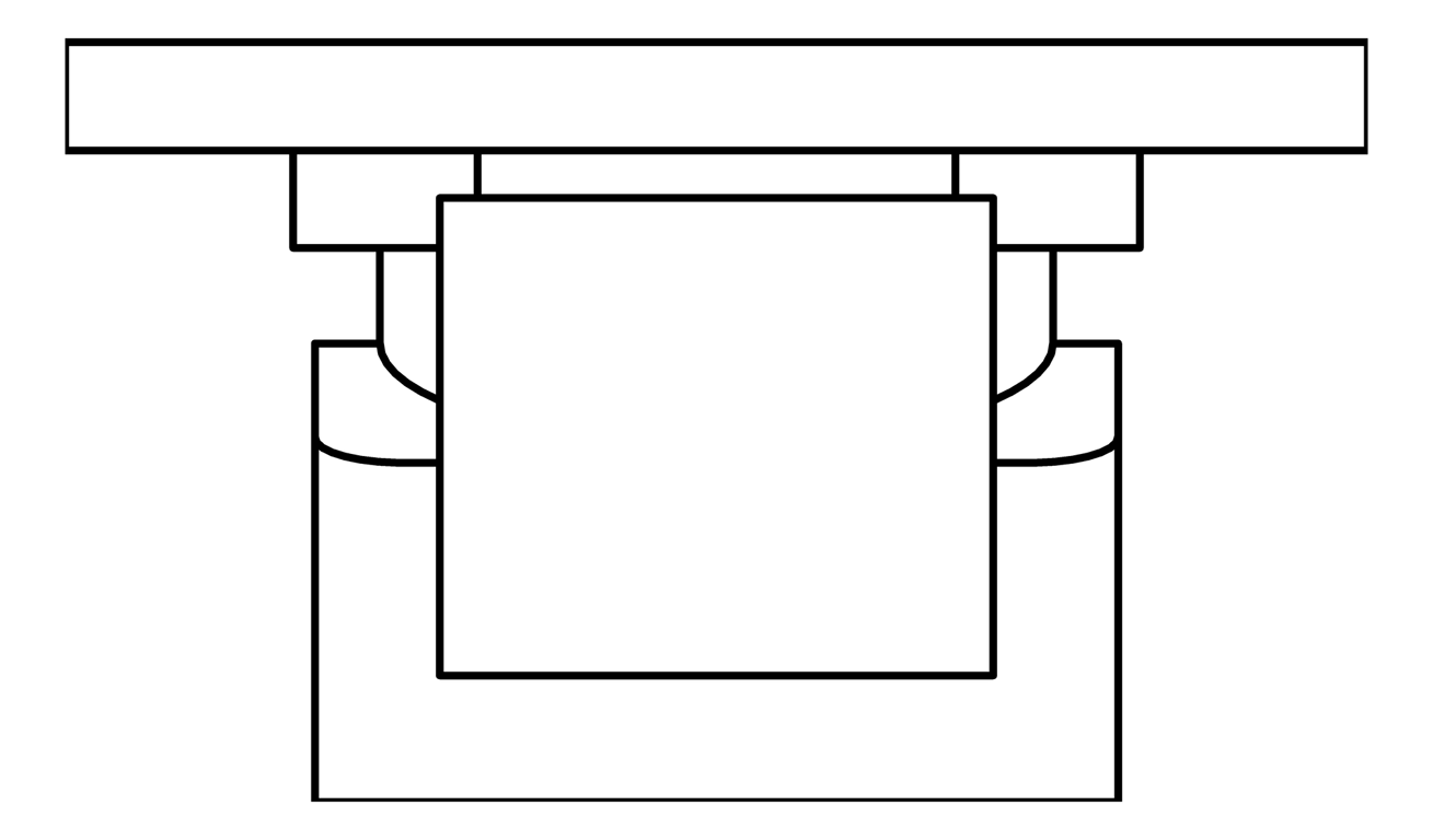 Plan Image of MixerTap Wall Phoenix Radii Diverter