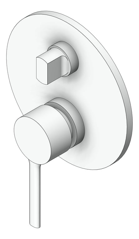 Navigate to MixerTap Wall Phoenix VividSlimlineOval Diverter