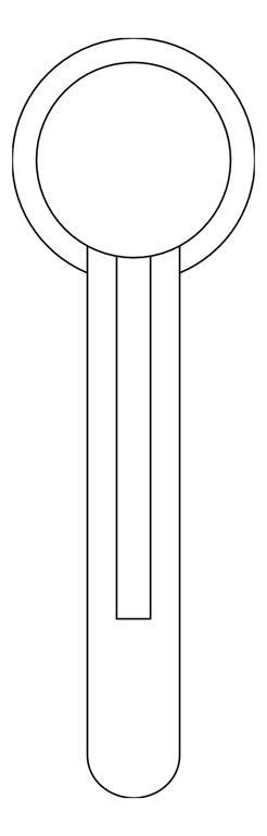 Plan Image of Mixer Basin Phoenix VividSlimline Curved
