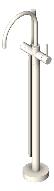 Navigate to Mixer Bath Phoenix VividSlimline FloorMount HandShower