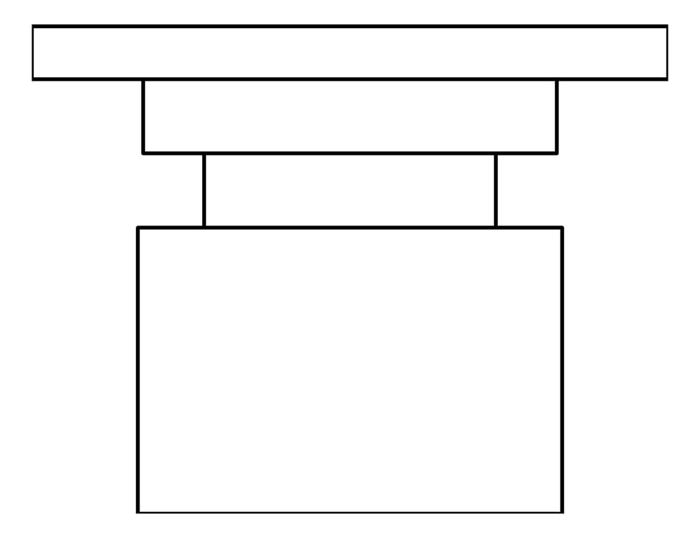 Plan Image of Mixer Shower Phoenix VividSlimline Wall Backplate