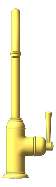 Front Image of Mixer Sink Phoenix Cromford SideLever