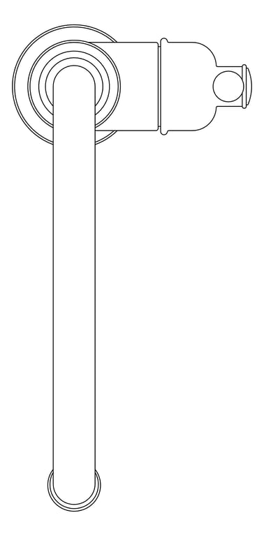 Plan Image of Mixer Sink Phoenix Cromford SideLever