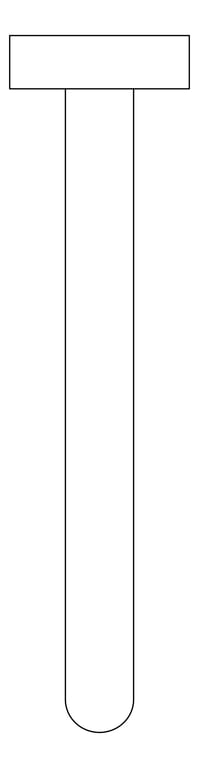 Plan Image of Spout Wall Phoenix VividSlimline Basin Curved 180mm