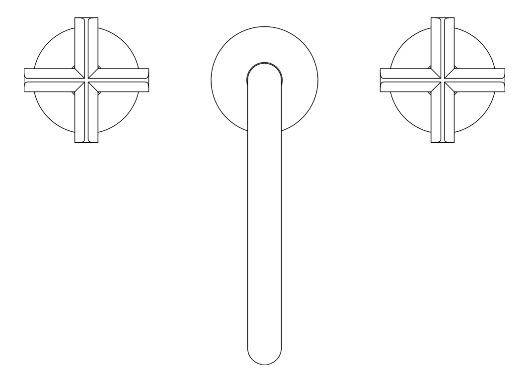 Plan Image of TapSet Basin Phoenix VividSlimlinePlus