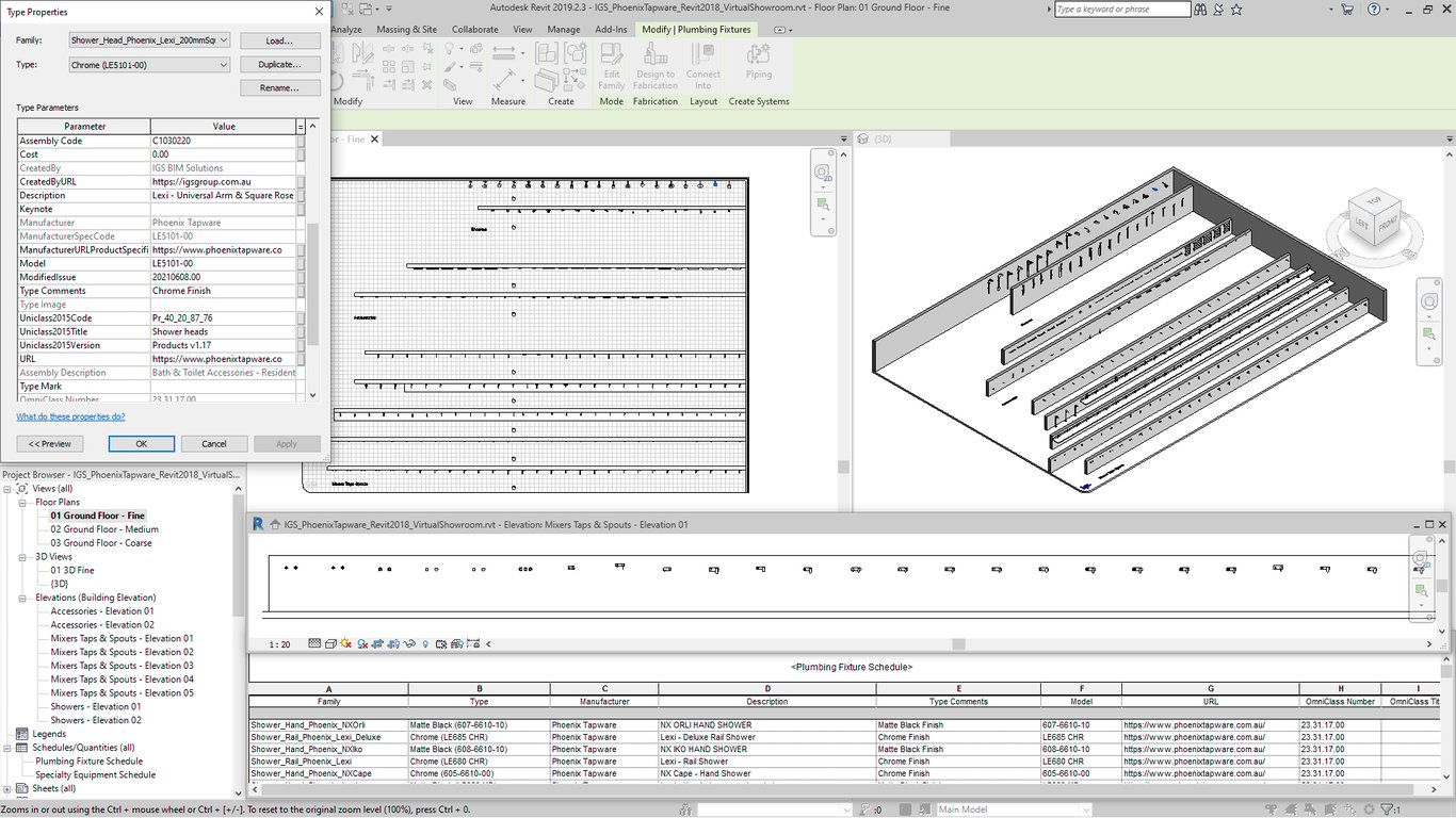 PhoenixTapware VirtualShowroom