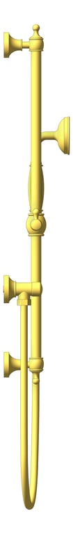 Left Image of Shower Rail Phoenix Cromford
