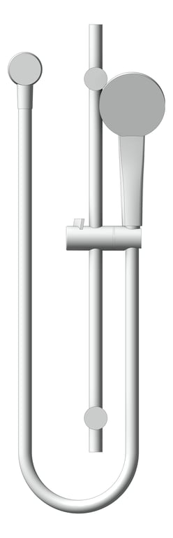 Front Image of Shower Rail Phoenix Pina