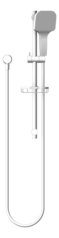 Front Image of Shower Rail Phoenix Rush