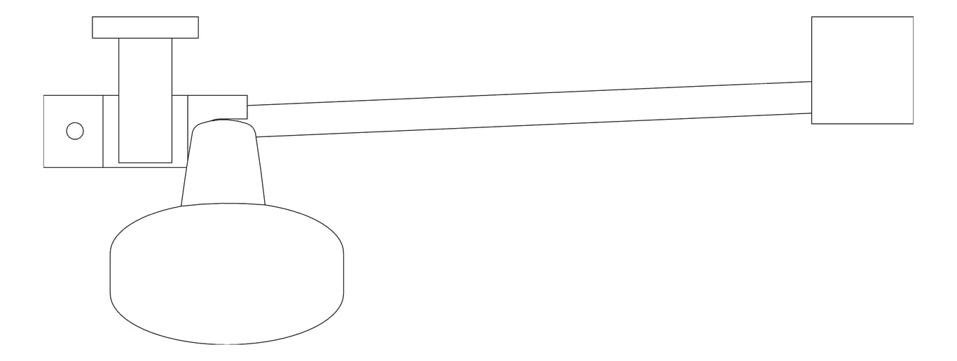 Plan Image of Shower Rail Phoenix VividSlimline Extended