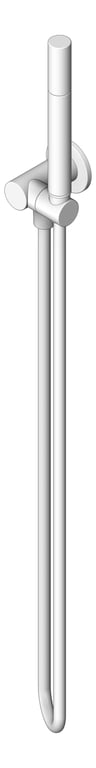 Shower Rail Phoenix VividSlimline Microphone StainlessSteel