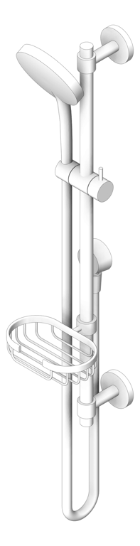 Image of Shower Rail Phoenix Vivid Premium