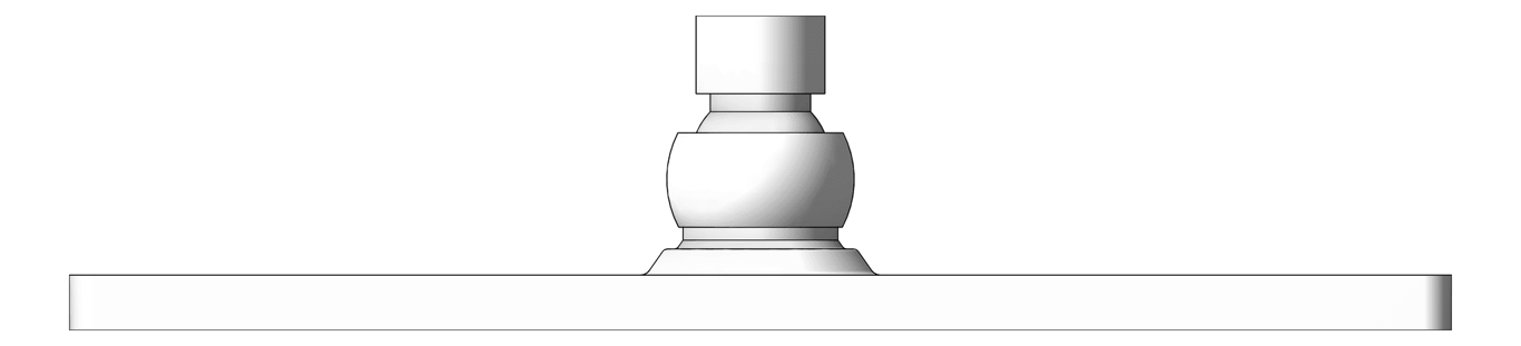 Left Image of Shower Rose Phoenix Lexi 200x350mm