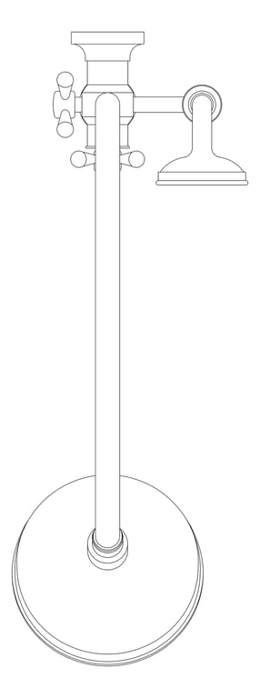 Plan Image of Shower Twin Phoenix Cromford