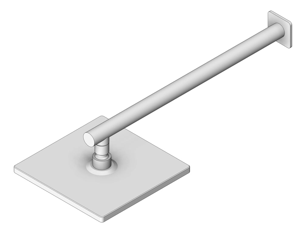 Navigate to Shower Wall Phoenix Enviro316 Arm Rose