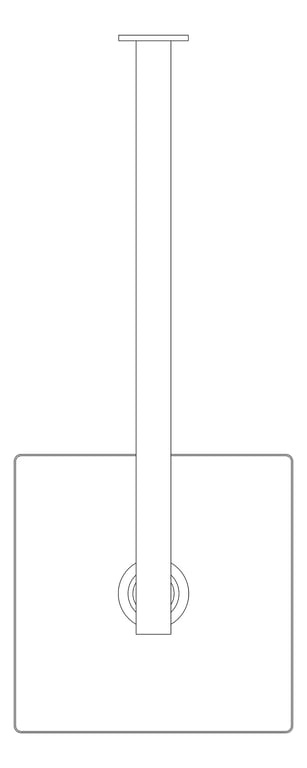 Plan Image of Shower Wall Phoenix Enviro316 Arm Rose