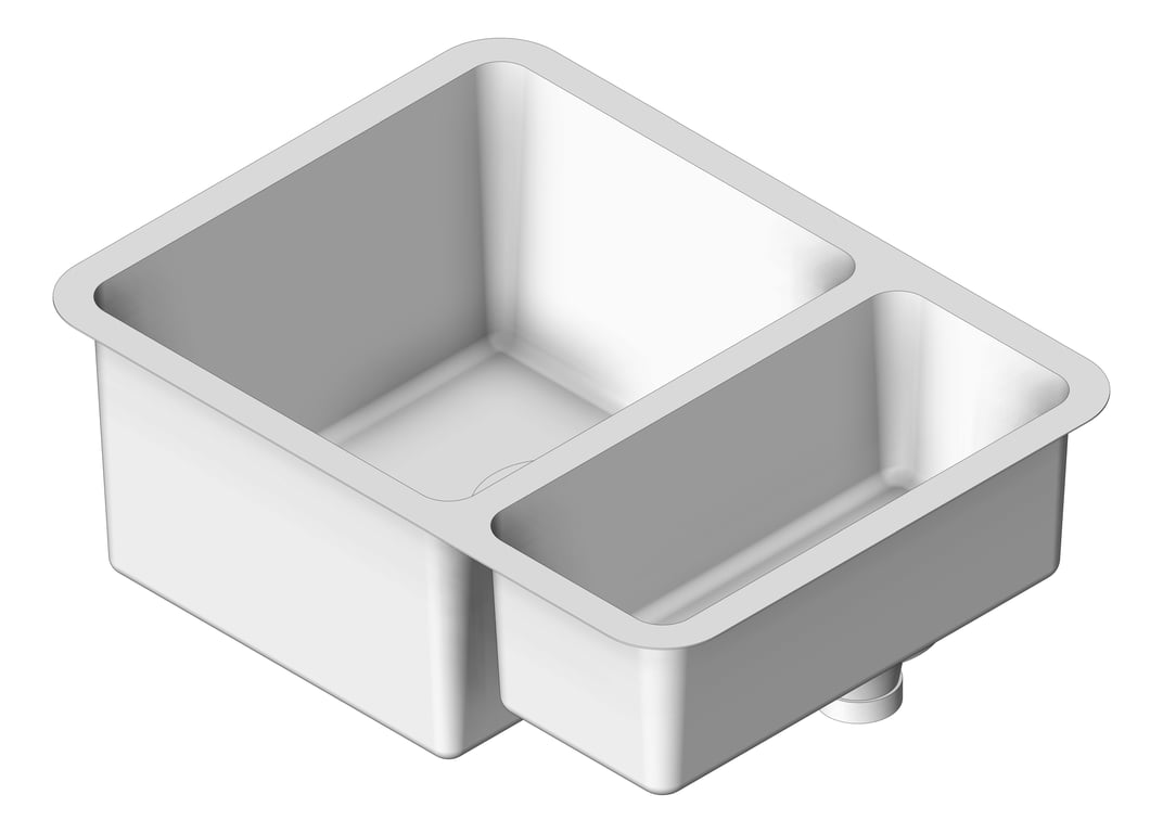 Sink Kitchen Phoenix 2000Series OneAndHalf