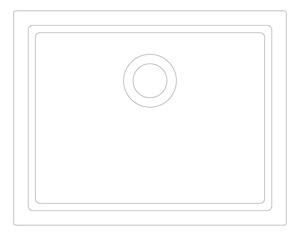 Plan Image of Sink Kitchen Phoenix 5000Series Single Large