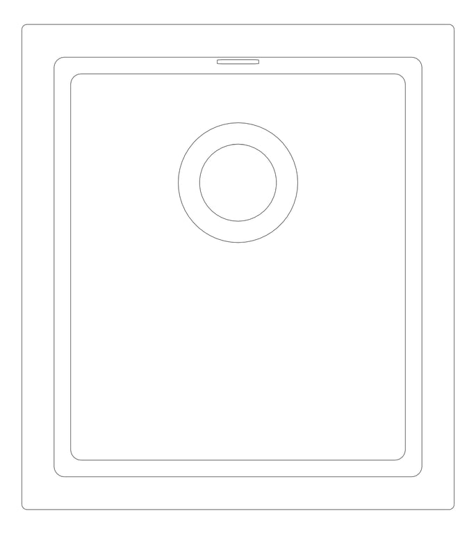 Plan Image of Sink Kitchen Phoenix 5000Series Single