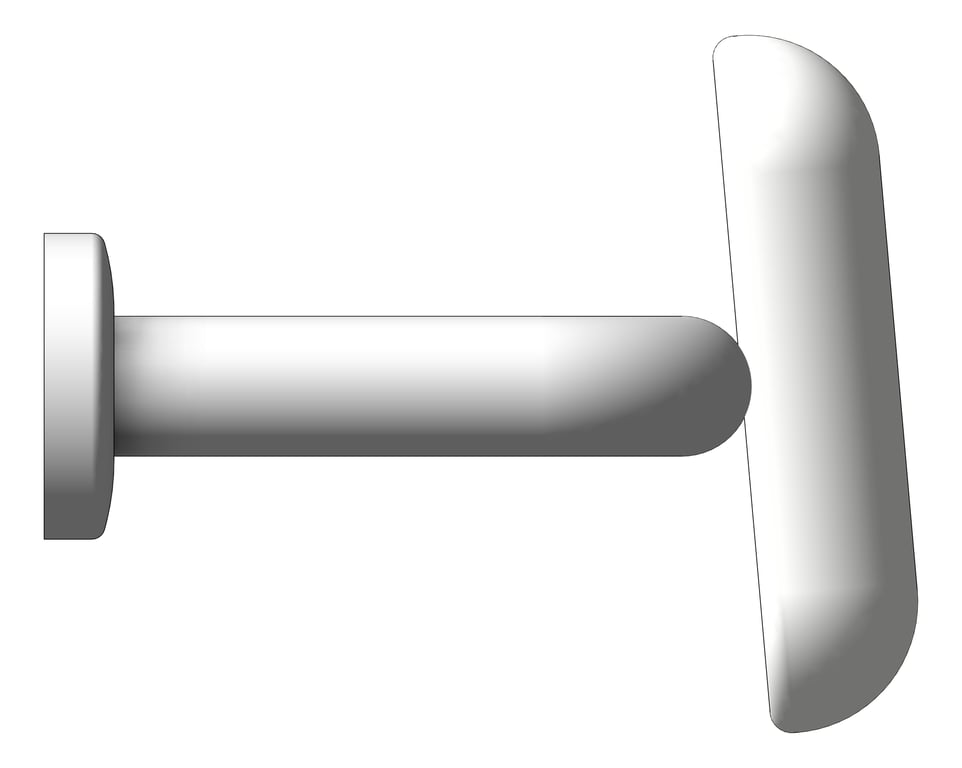 Left Image of BackRest Wall Plumbline Progetto