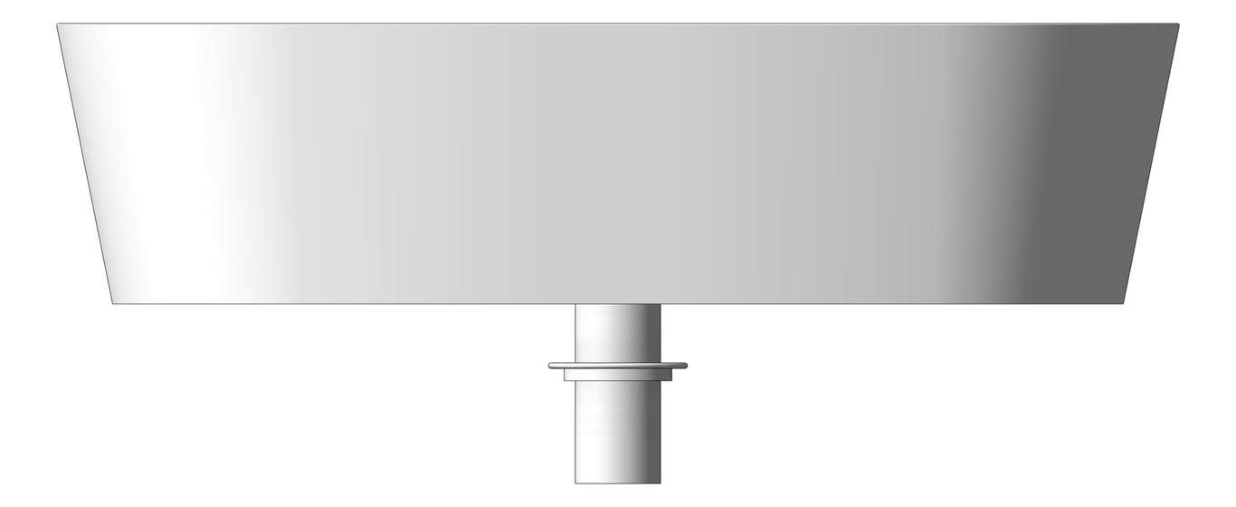 Front Image of Basin AboveCounter Plumbline Niagara Verona