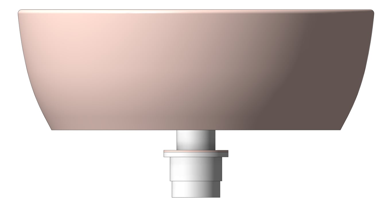 Left Image of Basin AboveCounter Plumbline Oasis Round