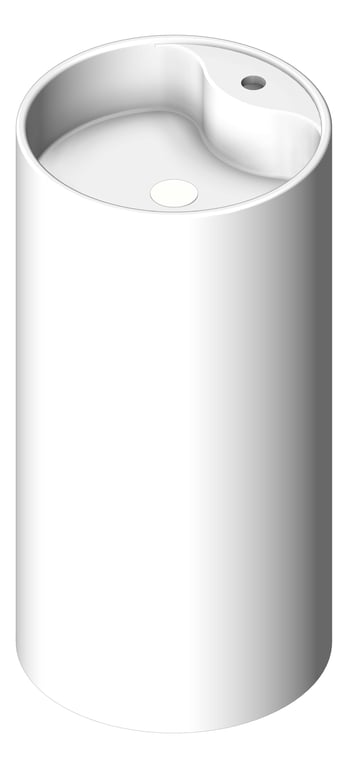 Basin Freestanding Plumbline Niagara Round Taphole