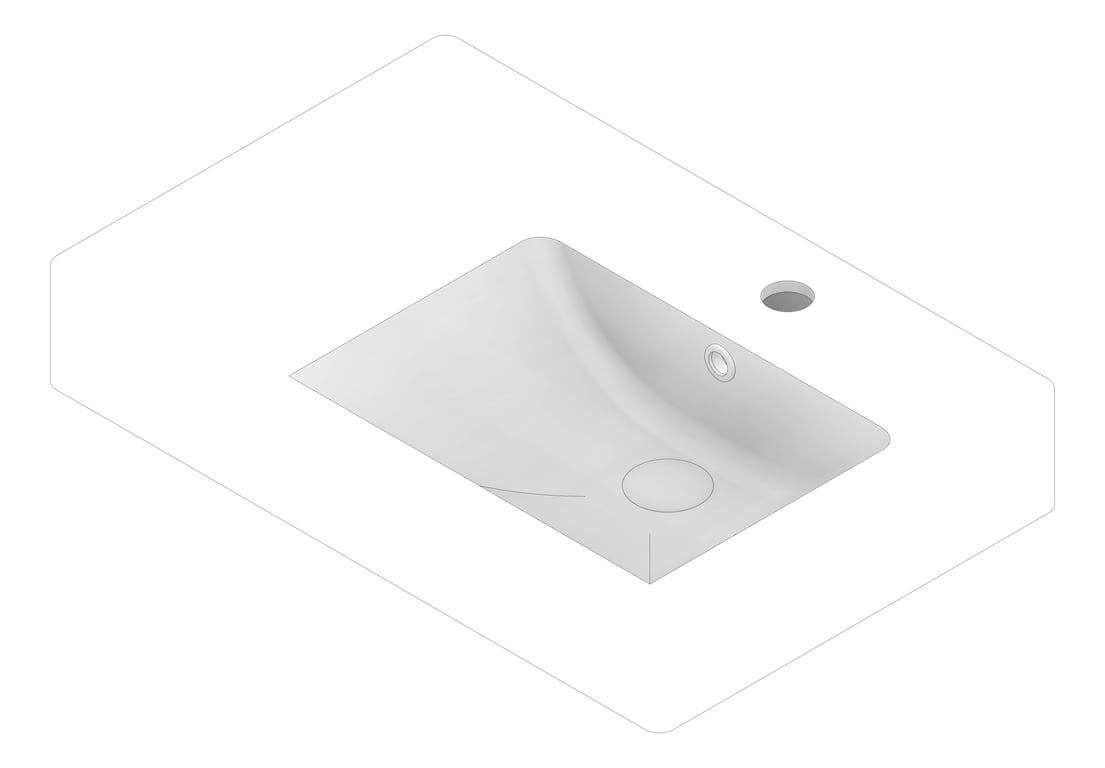 3D Documentation Image of Basin Universal Plumbline Evo Right