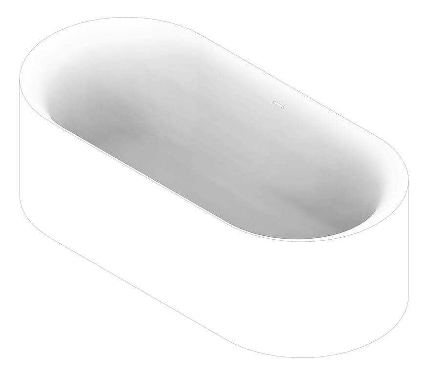 3D Documentation Image of Bath Freestanding Plumbline Spio 1625