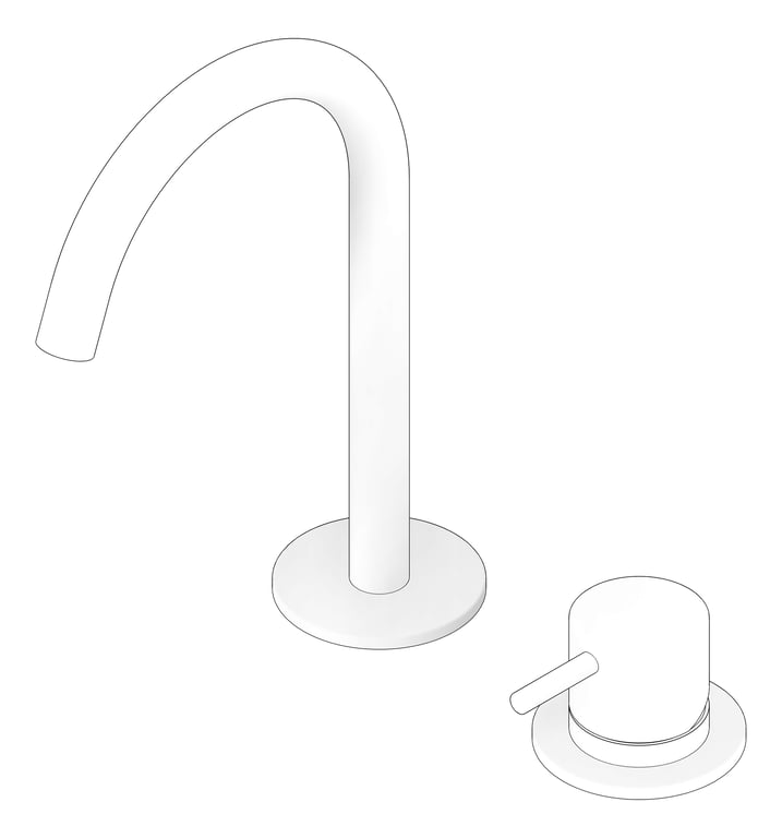 3D Documentation Image of MixerSet Hob Plumbline Buddy Progetto Small