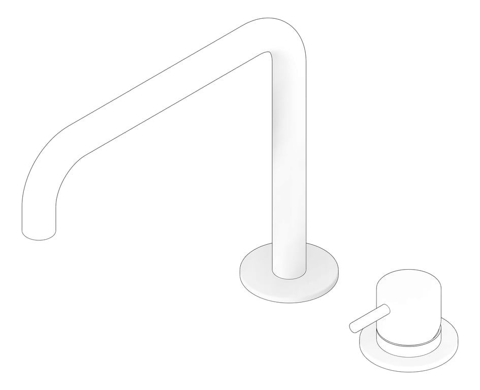 3D Documentation Image of MixerSet Hob Plumbline Buddy Progetto Square