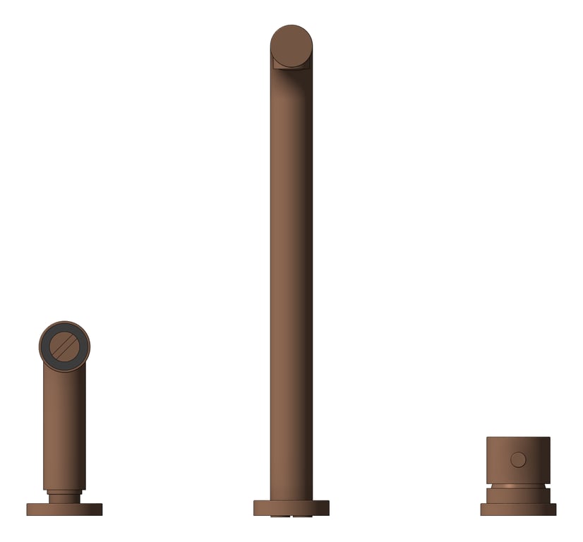 Front Image of MixerSet Kitchen Plumbline Buddy RinseSpray