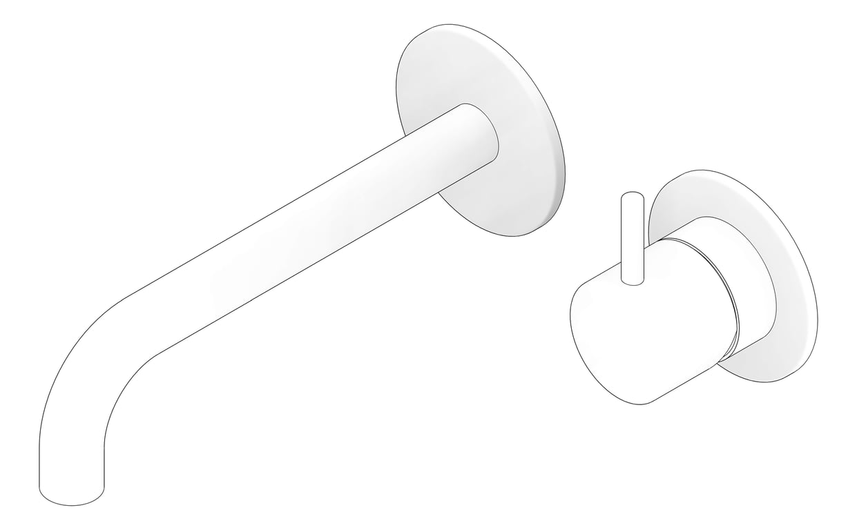 3D Documentation Image of MixerSet Wall Plumbline Buddy Progetto