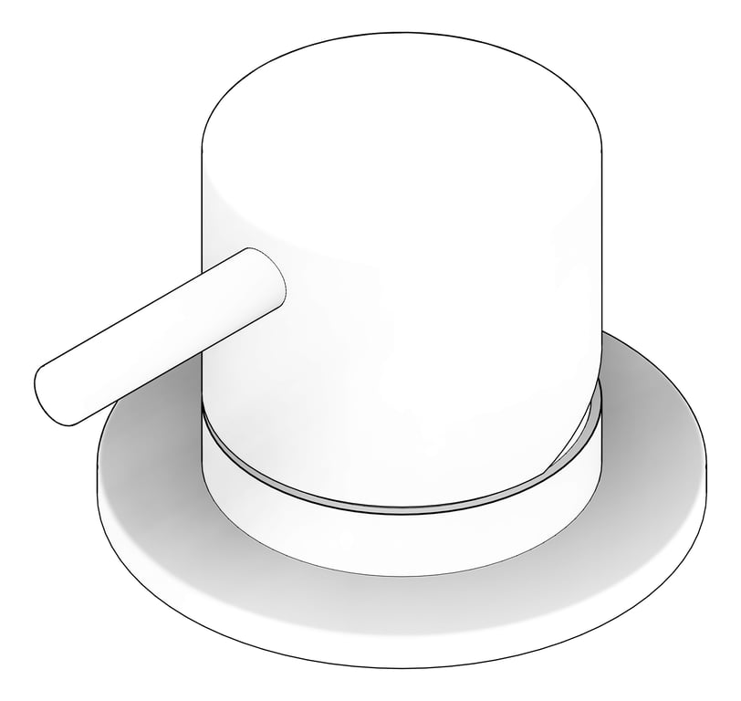 3D Documentation Image of MixerTap Hob Plumbline Buddy Progetto