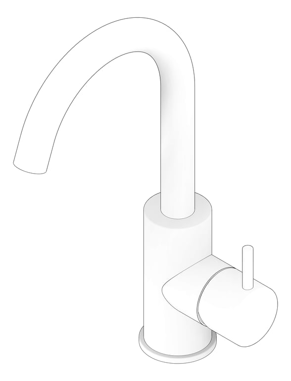 3D Documentation Image of Mixer Basin Plumbline Buddy Progetto Highrise