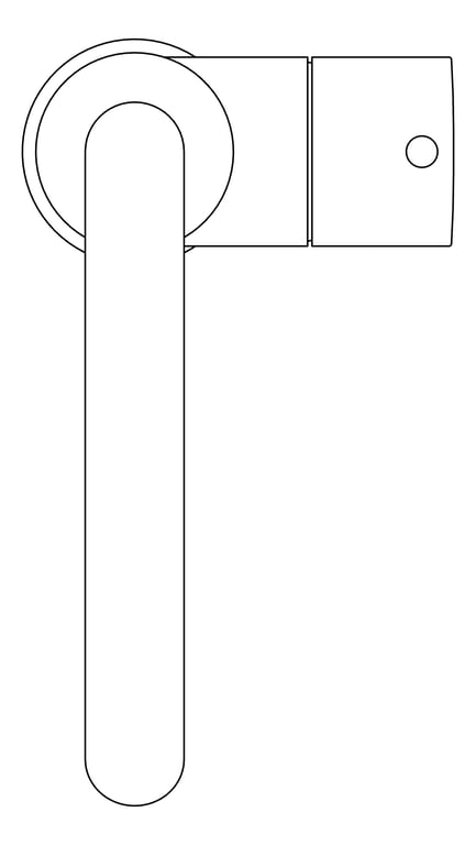 Plan Image of Mixer Basin Plumbline Buddy Progetto Highrise