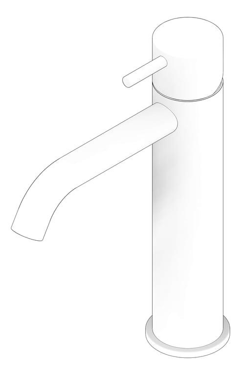 3D Documentation Image of Mixer Basin Plumbline Buddy Progetto Mid