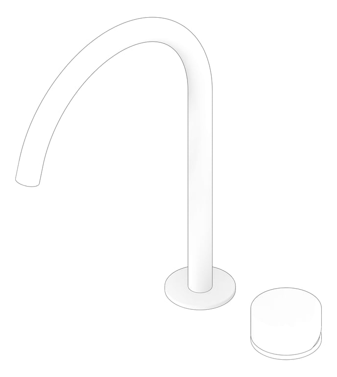 3D Documentation Image of Mixer Hob Plumbline BuddyZero Progetto High