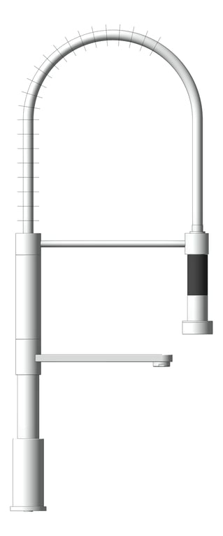 Left Image of Mixer Kitchen Plumbline Buddy DualSpout Flexi