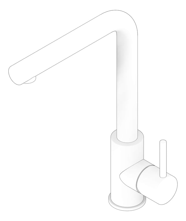 3D Documentation Image of Mixer Kitchen Plumbline Buddy Straight