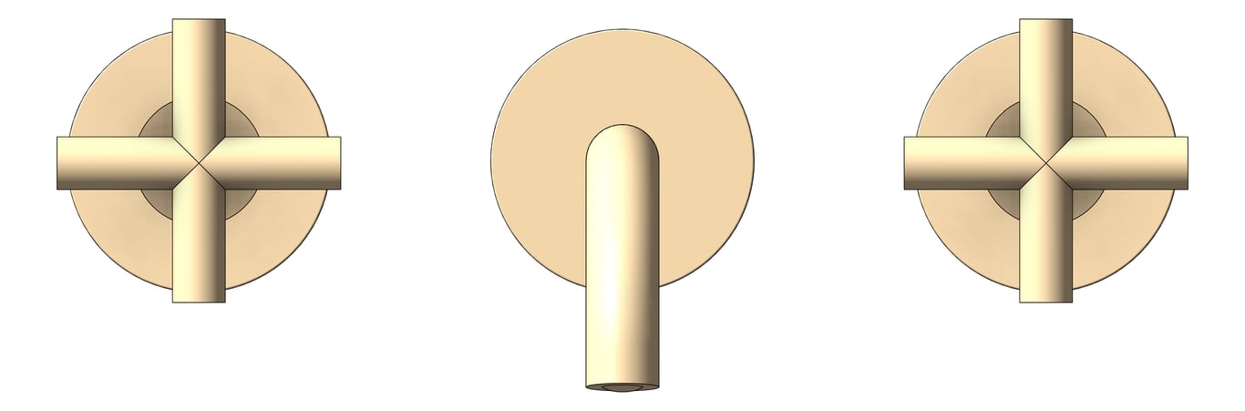 Front Image of TapSet Wall Plumbline Buddy Chap