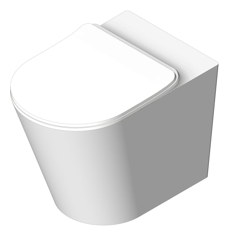 ToiletPan Floor Plumbline Evo Slim
