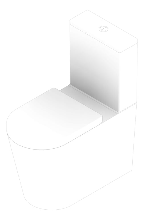 3D Documentation Image of ToiletSuite WallFaced Plumbline Evo Accessible