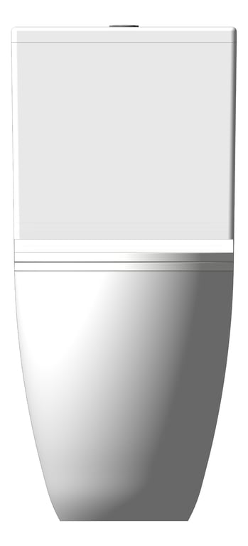Front Image of ToiletSuite WallFaced Plumbline Sfera Rimless SlimSeat
