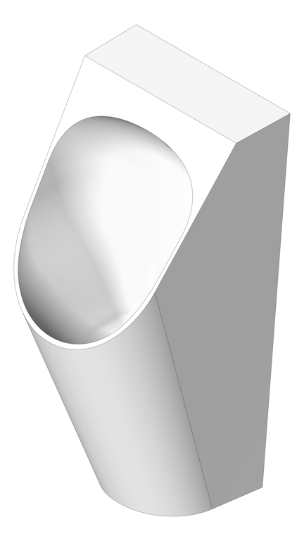 Navigate to Urinal WallHung Plumbline Progetto Zen