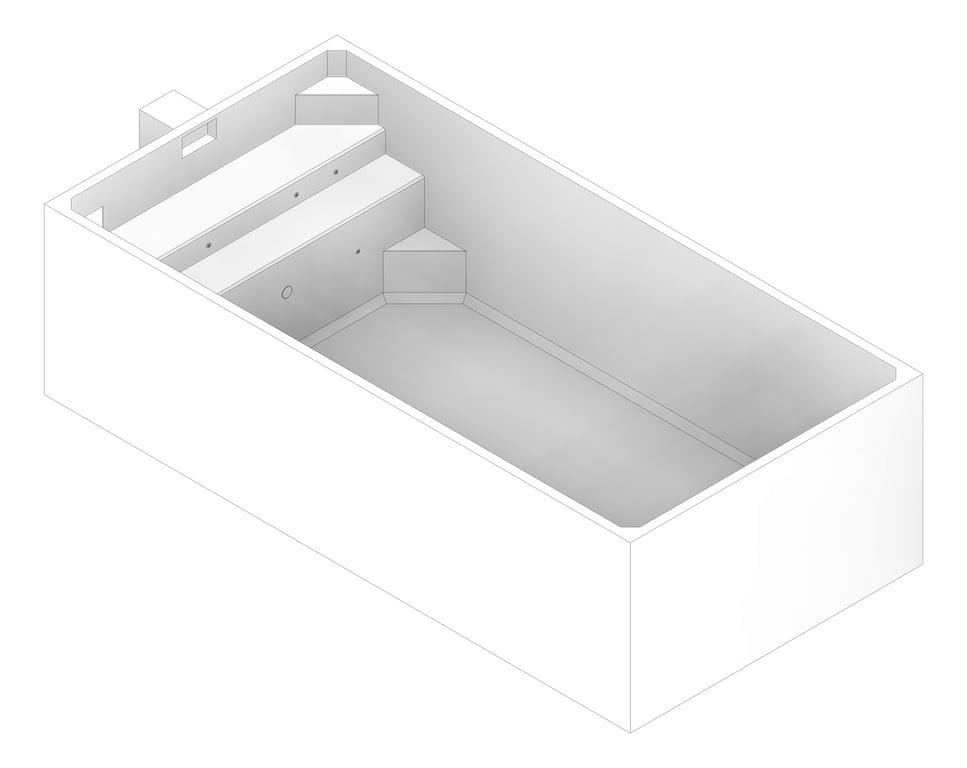 3D Documentation Image of Pool Precast Plungie Max