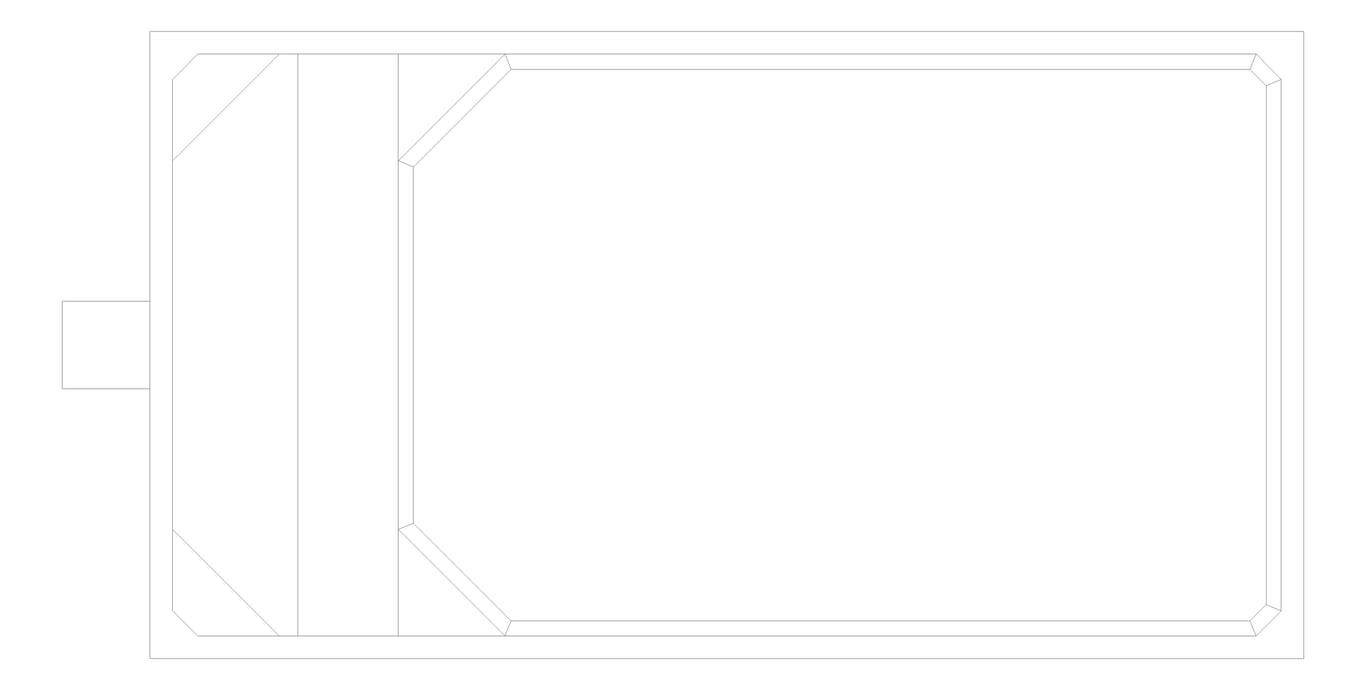 Plan Image of Pool Precast Plungie Original